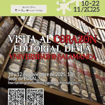 Semana de la Ciencia de la Universidad de Salamanca: actividades divulgativas sobre el mundo literario